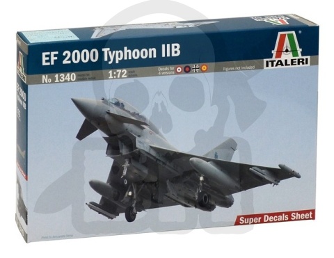 Italeri 1:72 EF 2000 Typhoon IIB Modellbausatz - 201mm Länge